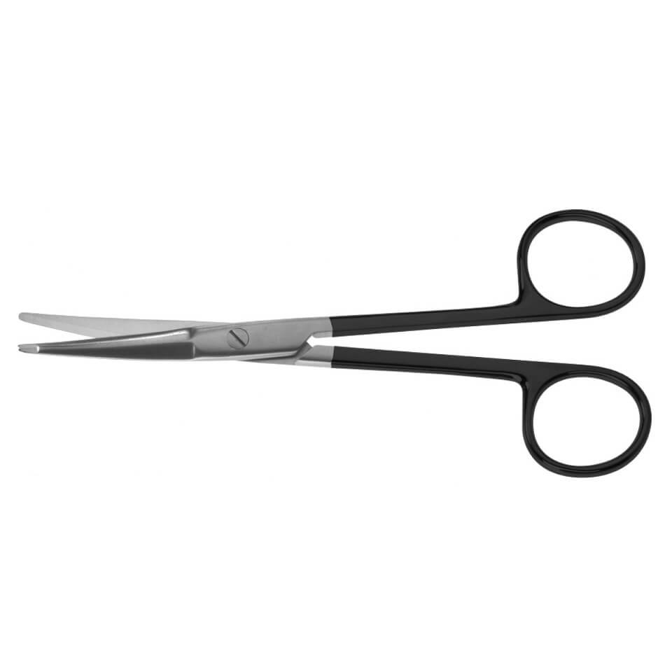 Kaye Facelift Serrated Supercut Scissors, 5-1.2″(14cm), Curved